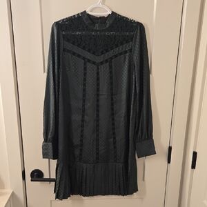 Ted Baker Foest Green Long Sleeve Dress